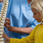 child with pediatric tethered spinal cord