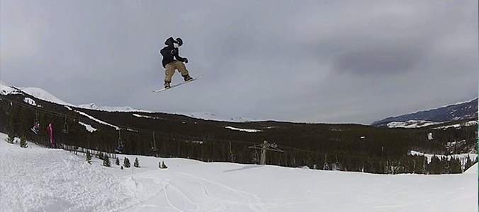 jared snowboarding after spinal fusion surgery