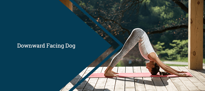 downward facing dog exercise for scoliosis