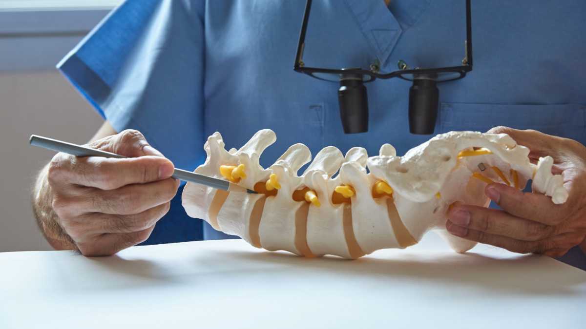 lumbar spine needing pedicle screw fixation
