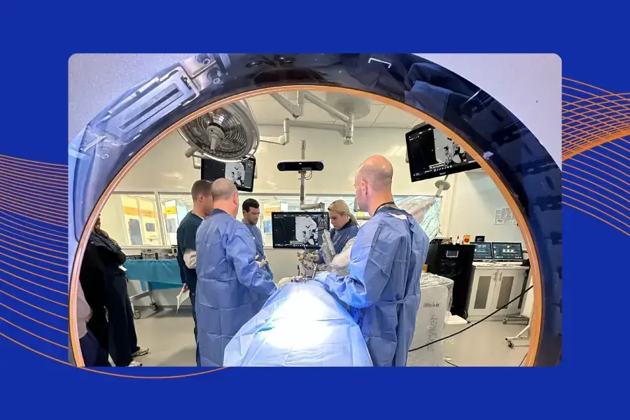 World's First Mako Spine Robot Surgery